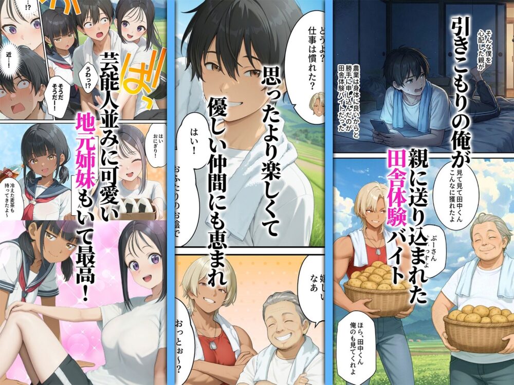 性に豊かな田舎体験は【ももまろ】wnacgやHitomi配信ある?無料rawも!