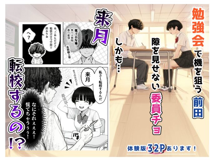 真面目でうるさい委員チョ〜【あいさつ】wnacgやHitomi配信ある？無料rawも！