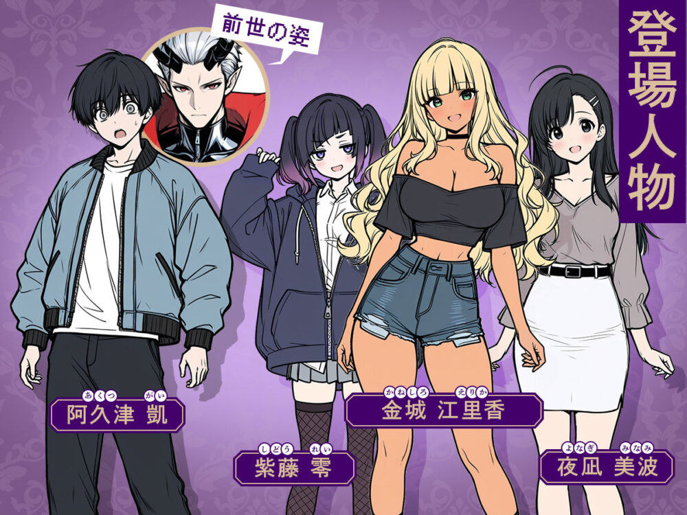 現実世界に転生した魔王【妄想体験】wnacg・rawやHitomiで無料で読める?